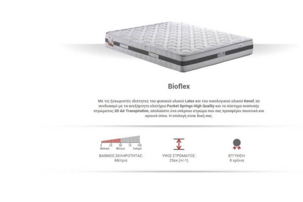 Στρώμα Bioflex ΣΤΡΩΜΑΤΑ