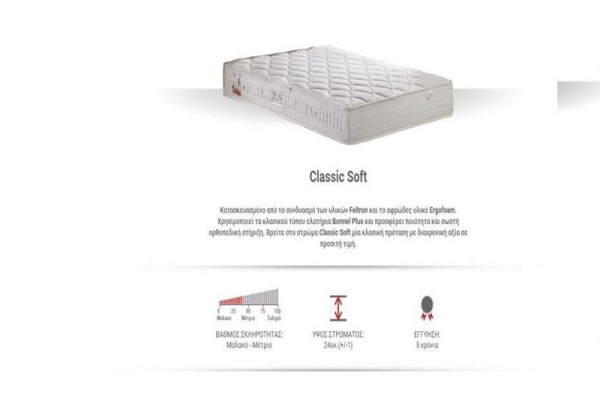 Στρώμα Classic Soft ΚΑΘΡΕΦΤΕΣ